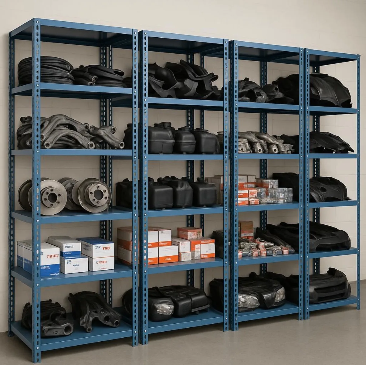 Automotive Parts Storage Shelving