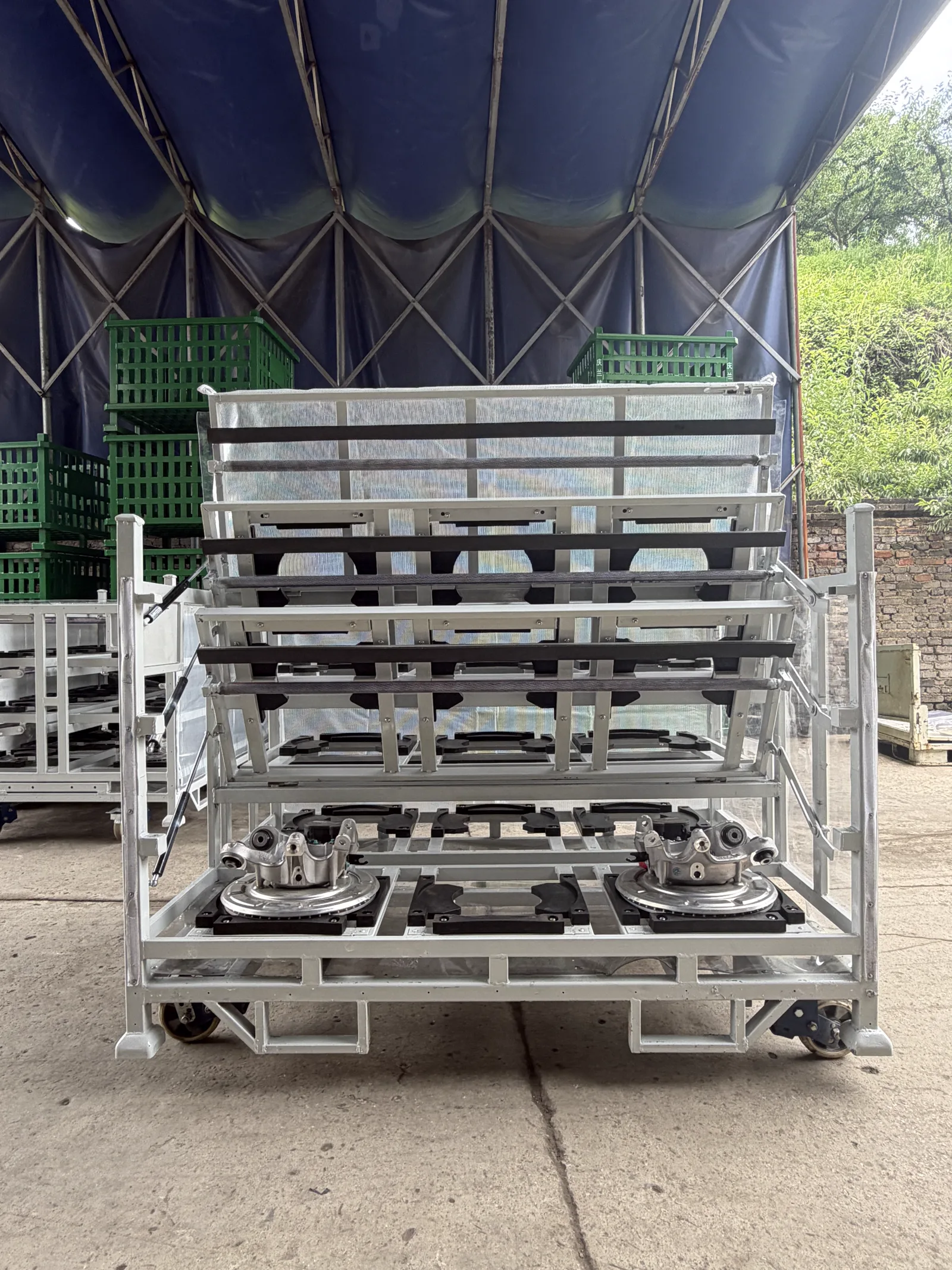 Automotive Brake Booster Returnable Rack